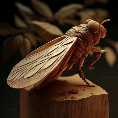 3D model Cicadettinae (STL)